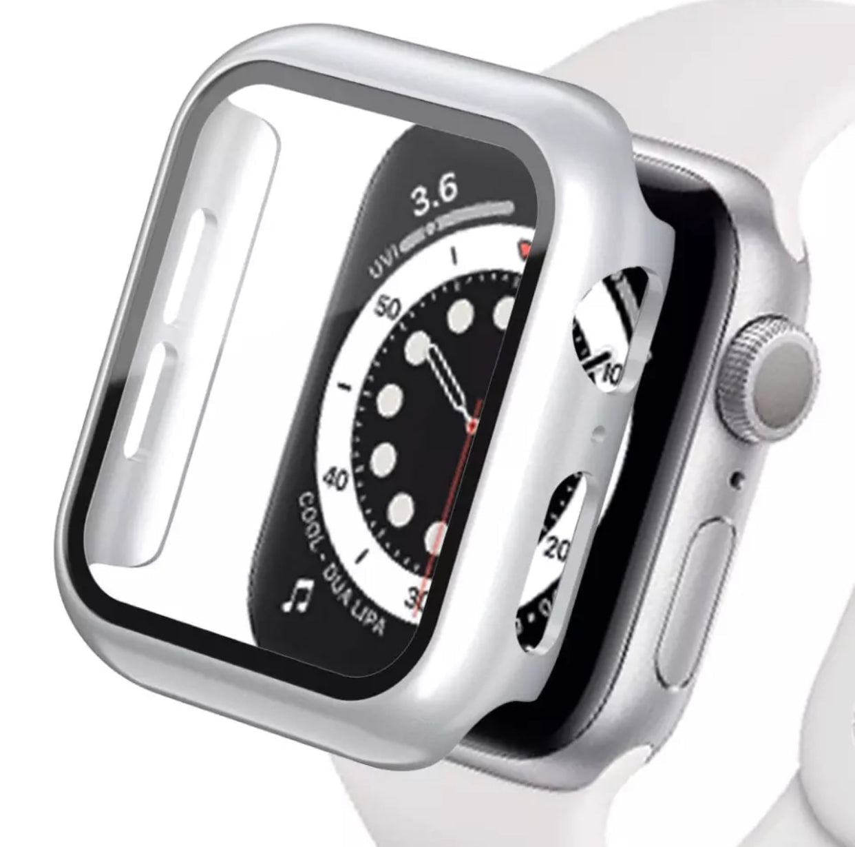 Premium Multi-Colour 2 in 1 Tempered Glass Shockproof Apple Watch Case- for selected Apple Watch in 44mm - Super Savings Technologies Co.,LTD Premium Multi-Colour 2 in 1 Tempered Glass Shockproof Apple Watch Case- for selected Apple Watch in 44mm - Super Savings Technologies Co.,LTD